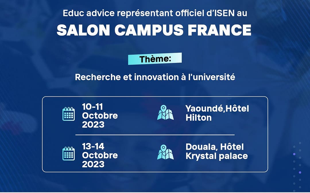 Représentant officiel de ISEN au salon Campus France