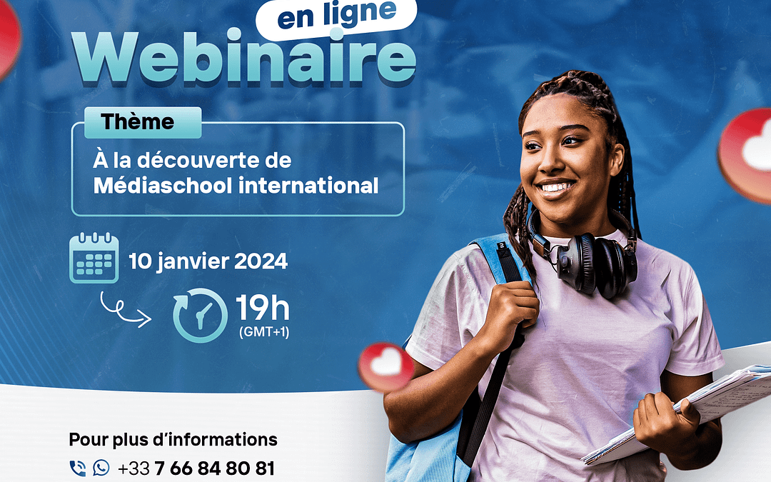 Webinaire MediaSchool : Découvrez leurs formations